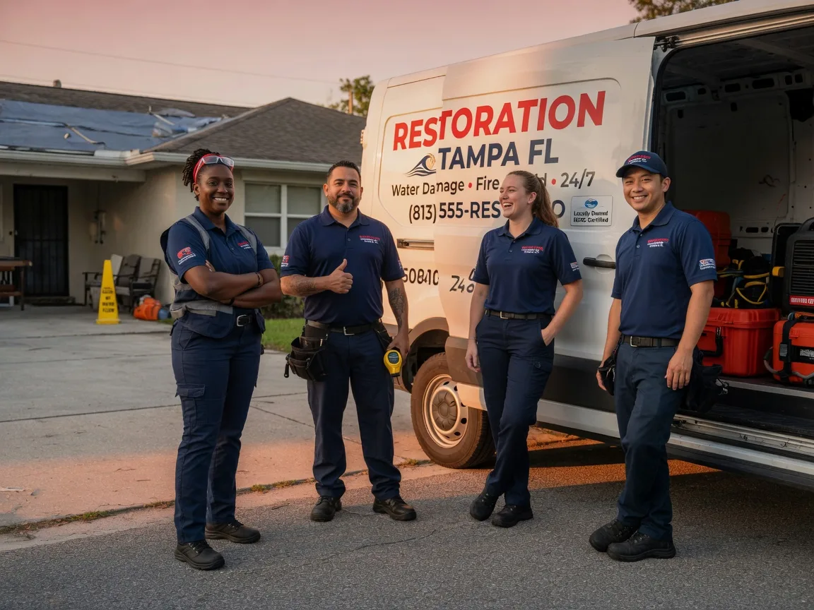 Water Damage Restoration company in Racine, OH