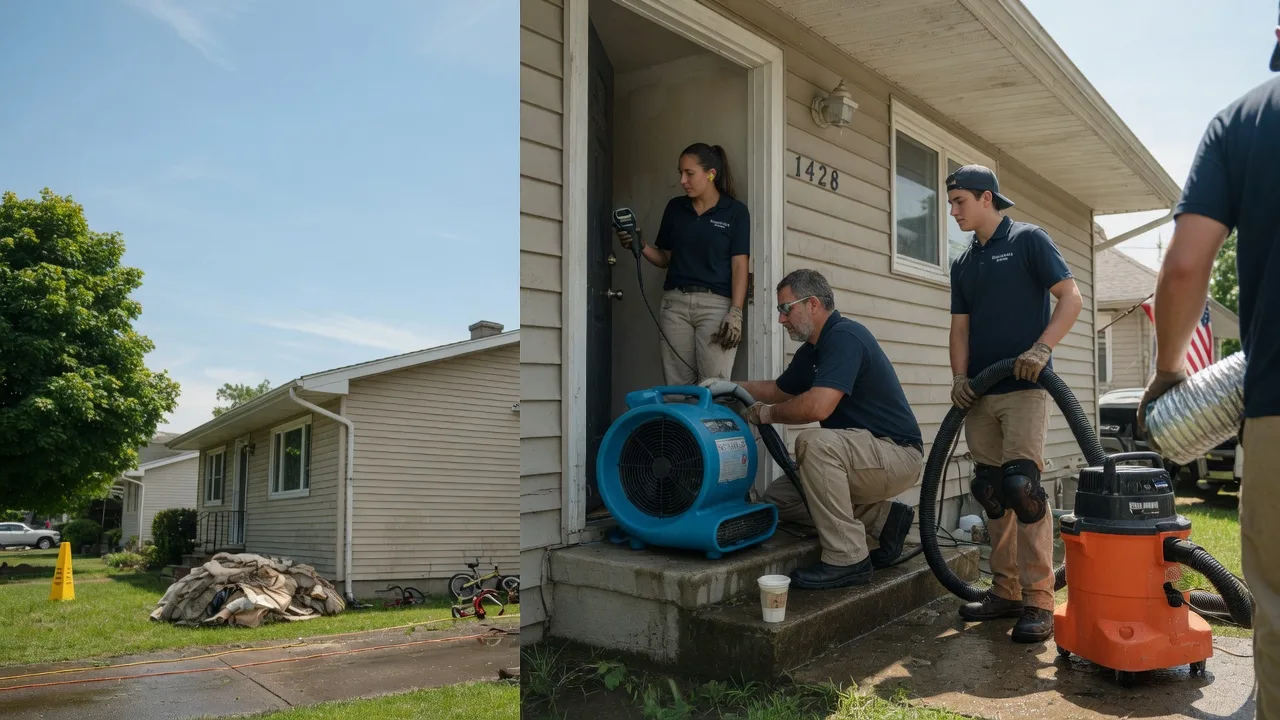 Water Damage Restoration in Racine, OH near me